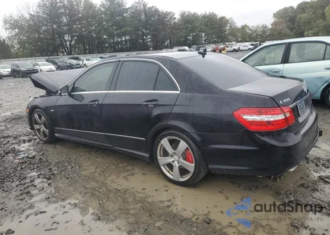 2012 Mercedes-Benz E 350 z USA, uszkodzony, nr VIN WDDHF5KB0CA647371